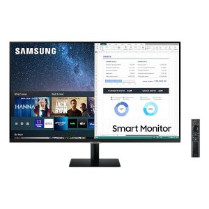 Samsung 81cm (32") UHD Smart Monitor with Mobile Connectivity and Smart TV Apps - LS32AM700UAXXA