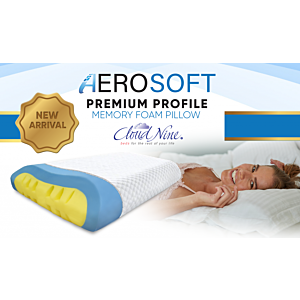 Cloud Nine Aerosoft Memory Foam Pillow