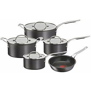 Jamie Oliver by Tefal Cooks Classic Hard Anodised 5 piece set - H9125S44