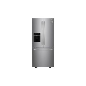 LG 618L Platinum Silver Side by Side Refrigerator - GM-F223DLXQ