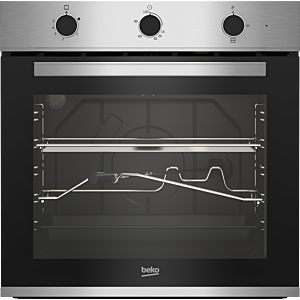 Beko 60cm Stainless Steel Full Gas Oven - BBIGT22100XML
