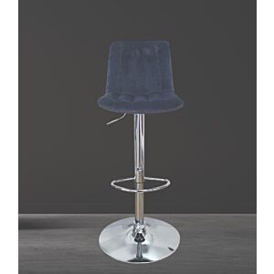 Atlantic Cape Grey Velvet Tonic Bar Stool - HY-80035H