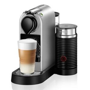 Nespresso CitiZ Automatic Espresso Machine with Aeroccino Milk Frother (Silver) - C123-ZA-SI-NE2