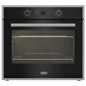 Defy 70cm Black Gemini Static Eye-Level Oven - DBO772