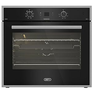 Defy 70cm Gemini Thermofan+ Eye-Level Oven Black - DBO774