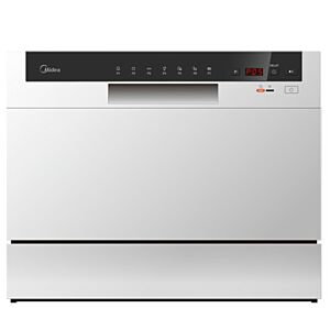 Midea White 6 Place Counter Top Dishwasher - WQP6-3602F