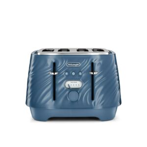 Delonghi 4 Slice Ballerina Seta Toaster - CTDS4003.BL
