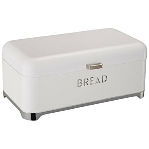 Deluxe White Bread Bin With 3Pcs Canisters - CH727