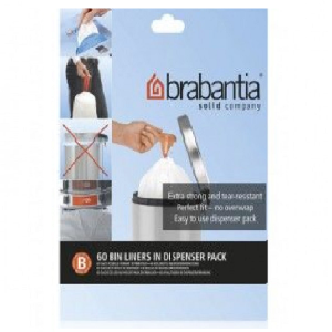 Brabantia 5L Bin Liners - Pack of 20 - 311741 