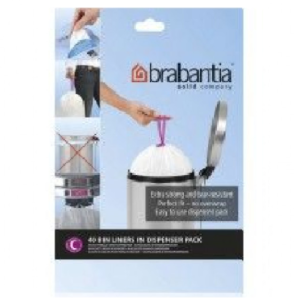 Brabantia 12L Bin Liner - Pack of 20 - 345343