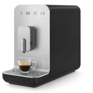 Smeg Black Automatic Coffee Machine - BCC13BLMEU