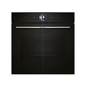 Bosch 60cm Black Built-in Oven with Steam Function - HSG7361B1