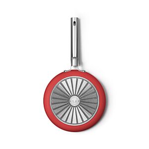 Smeg 26cm Red 50's Style Frypan - CKFF2601RDM