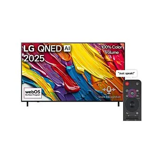 LG 190cm (75") QNED AI QNED82 4K Smart TV AI Magic Remote HDR10 webOS25 - 75QNED82A6A