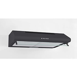 Defy 60cm Black Cookerhood - DCH290 