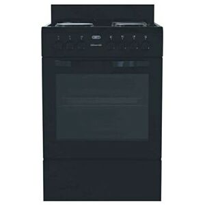  DEFY 60cm Black Stove  F/Control - DSS612