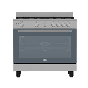 Defy 90cm Inox Full Gas Stove - DGS90G