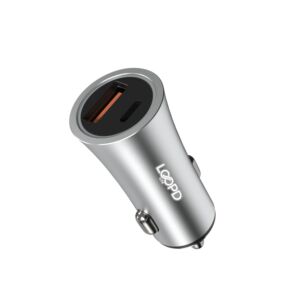 LOOPD Lite Dual Port PD Car Charger – 20W - DIS-PD-2PORTCAR