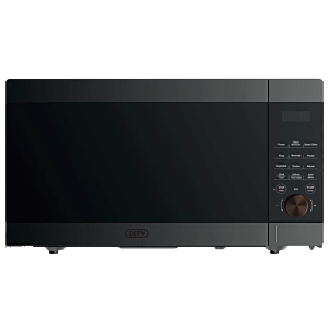 Defy 43l Black Glass Solo Microwave - DMO143
