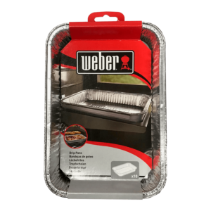 Weber 10PC Small Drip Pans - 6415