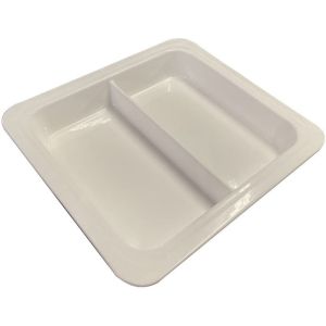 Snappy Chef 5.5l White Ceramic Elite Square Duo-Insert - ECC1005D