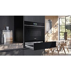 Siemens 14cm Black Warmer Drawer - B1710C1B1