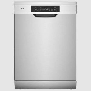 AEG Dishwasher 15PL ST/Steel - FFB83701PM