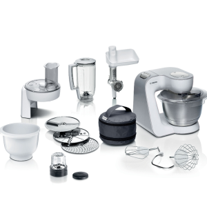 Bosch White Kitchen Machine - MUM58257 