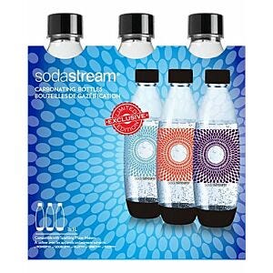 Sodastream 1l 3-Pack Fuse Pet Bottles - 266160