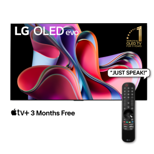LG 165cm (65'') OLEDevo G3 Gallery Edition 4K 120Hz SMART TV with Magic Remote, HDR & webOS