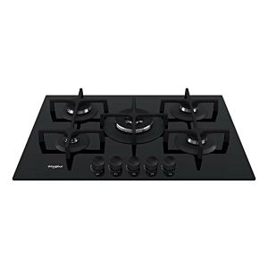 Whirlpool Black 5 Burners Gas Hob - GOA7523/NB1