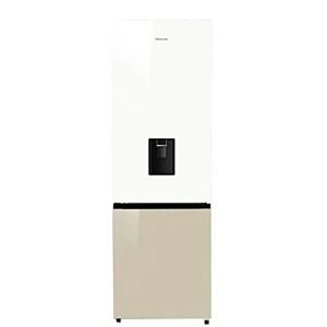 Hisense 347lt Khaki & White Combi Fridge/Freezer - H450BDK-WD