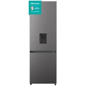 Hisense Silver Freestanding Combi Refrigerator - H450BIT-WD