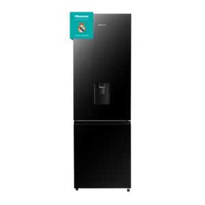 Hisense 347L Black Fridge Combi Freezer - H450BMIB-WD