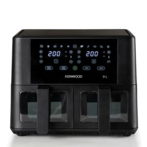 Kenwood 4.5l + 4.5l = 9l Double Air Fryer With Windows - HFG95.000BK