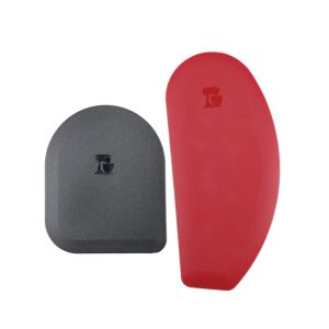 KitchenAid Empire Red - Grey Universal Bowl Scraper Set - KQG068OHERE
