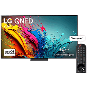 86 Inch LG QNED QNED86 4K Smart TV AI Magic remote HDR10 webOS24 2024