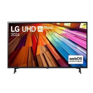 75 Inch LG UHD UT80 4K Smart TV AI Magic remote HDR10 webOS24 2024