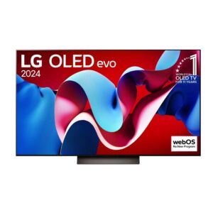 LG 195cm (77") OLED evo C4 4K Smart TV AI Magic Remote Dolby Vision webOS24 - OLED77C46LA