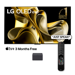 LG 195 cm (77") OLED evo M3 Series Wireless Connectivity 4K Smart TV with Magic Remote, HDR & WebOS