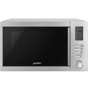 Smeg 34l Stainless Steel Countertop Combi Microwave Oven - MOE34CXI2