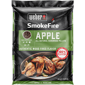 Weber Apple All-Natural Hardwood Pellets - 190004