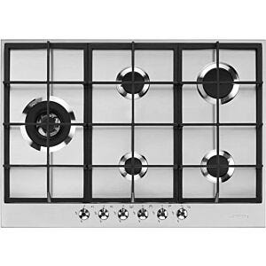 Smeg 72.5cm Stainless Steel Gas Hob - PX375LSA