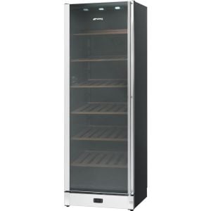 Smeg Stainless Steel Free Standing Wine Cooler - SCV115AS