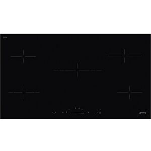 Smeg 90cm Black Ceramic Electric Hob - SE495ETD