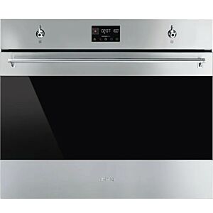Smeg 70cm Stainless Steel Thermo-Ventilated Classic Oven - SF7302TX
