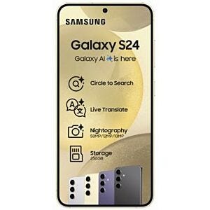 Samsung Galaxy S24 256GB Amber Yellow - SM-S921BZYCAFA 