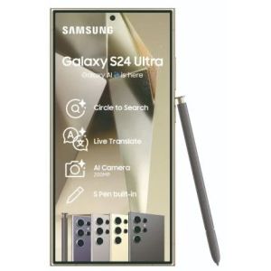 Samsung Galaxy S24 Ultra 256GB Titanium Yellow - SM-S928BZYCAFA