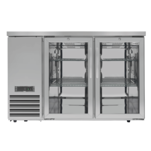 SnoMaster 282l 2 Door Under Counter Bar Fridge - SMBC-400