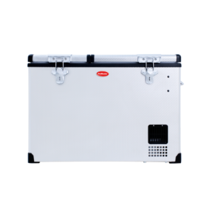 SnoMaster 66lt Low Profile Dual Compartment Stainless Steel Fridge/Freezer - SMDZ-LP66D